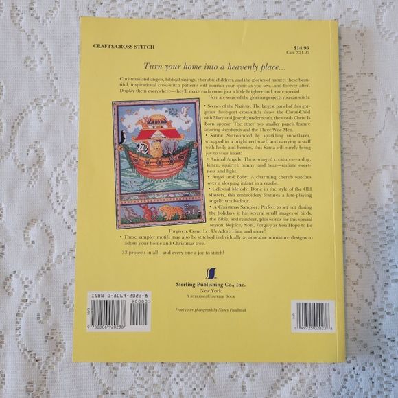 Heavenly Cross-Stitch Designs with a Christian Theme Marie Barber Patterns - Picture 2 of 10